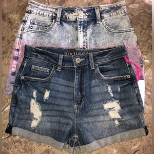 Justice Mini Mom Shorts
